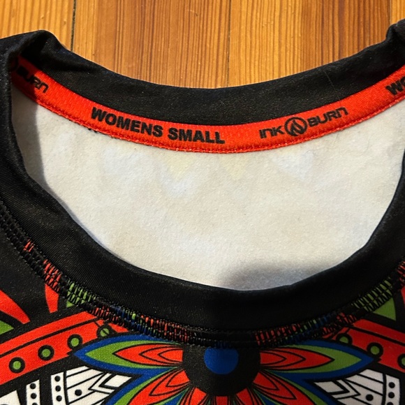 Ink n burn sugar skull long sleeve fleece - Picture 2 of 2